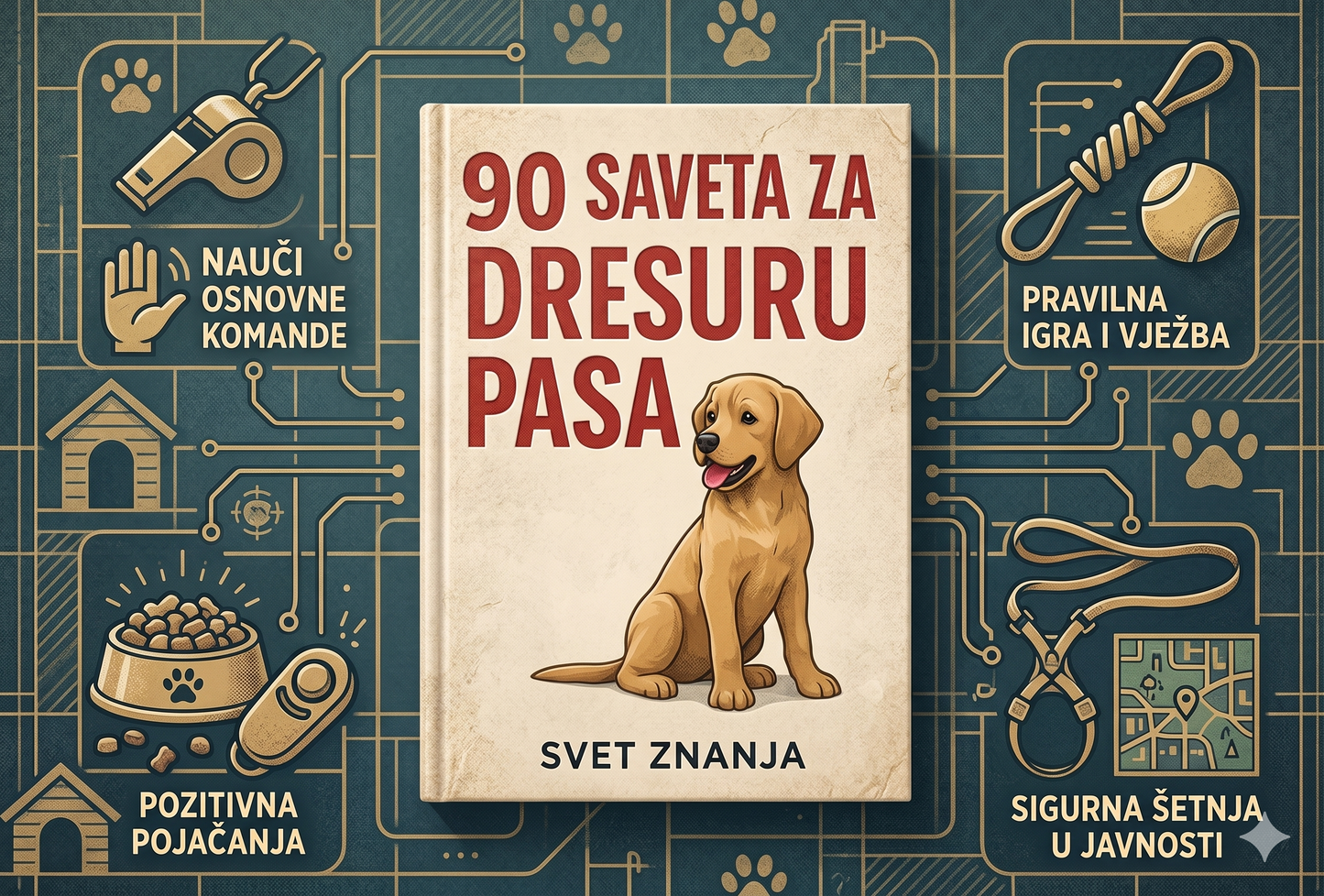 Dresiraj Tiho, Šetaj Ponosno – 90 Načina da Te Pitaju: „Gde si ga ovako naučio/la?“