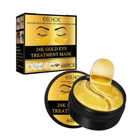MXLUX 24 K Gold & Collagen Maks – Luksuzna maska protiv umorne kože ispod očiju