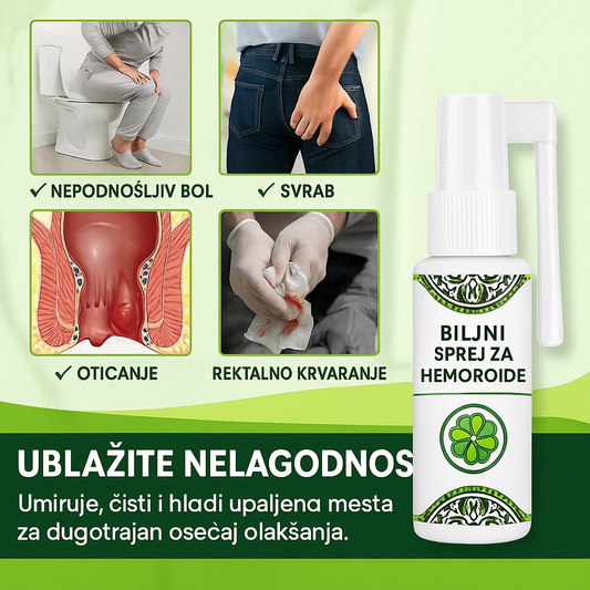 KONAČNO KRAJ HEMOROIDIMA – REŠI PROBLEM ILI VRAĆAMO NOVAC!
