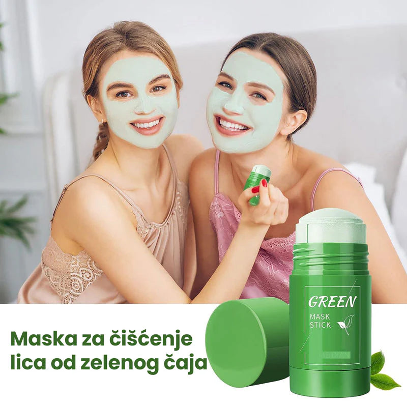 Maska za dubinsko čišćenje sa zelenim čajem – Vaš saveznik za čistu i blistavu kožu